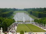 Versailles Springbrunnen in den Gärten.